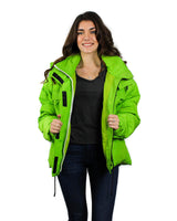 VERT Casual Duck Down Jacket - Neon Green