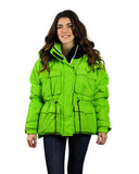 VERT Casual Duck Down Jacket - Neon Green