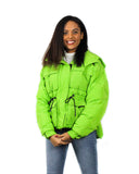 VERT Casual Duck Down Jacket - Neon Green